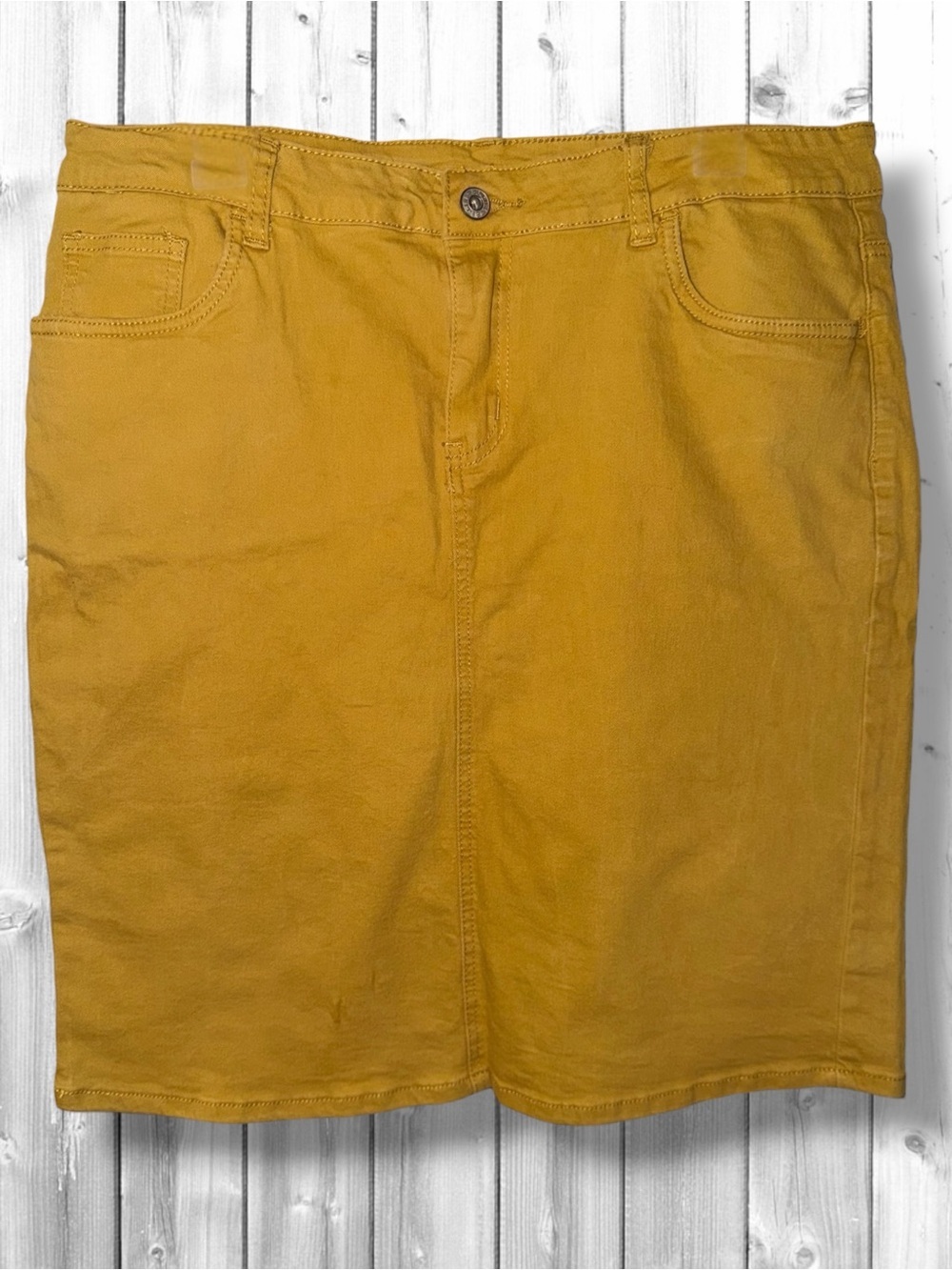 🌼Be Girl Mini Skirt in Mustard Yellow
